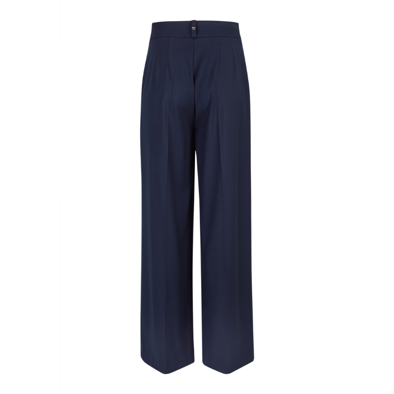 Calças pantalonas com ilhós - SILVINA CAMPOS