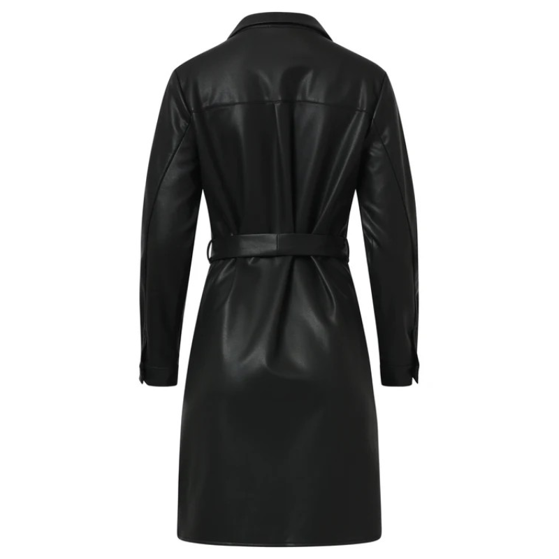 Vestido camiseiro preto - SMASHED LEMON