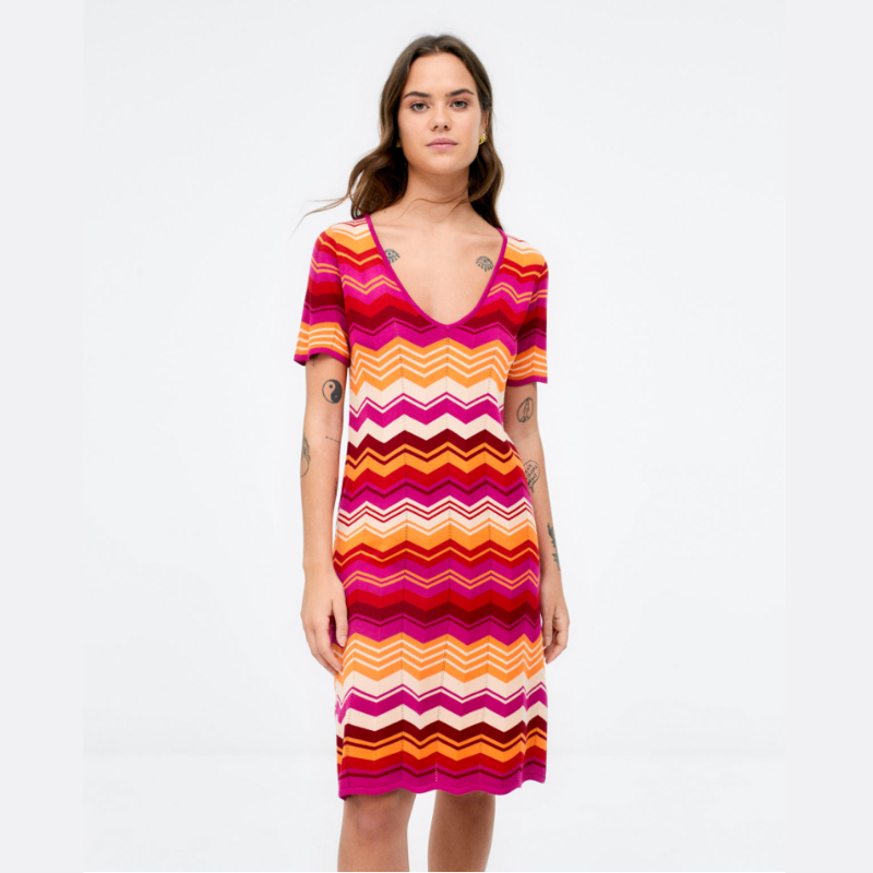 Vestido curto de malha - SURKANA