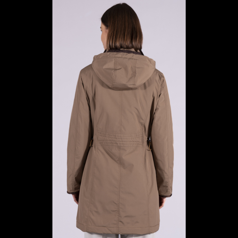 Casaco/Parka castanho com forro acolchoado - GREEN GOOSE