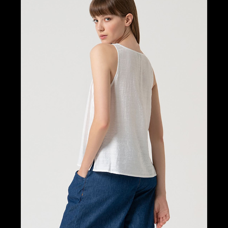 Top de alças branco - SURKANA